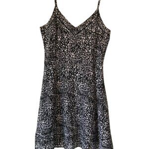 Black & White Print Dress